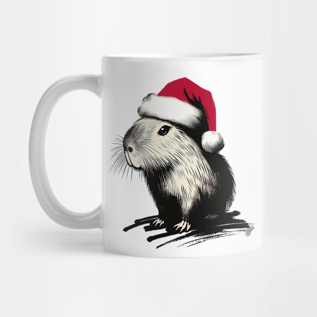 Christmas Capybara by CreativeSage